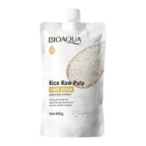 BIOAQUA Rice Raw Pulp Repair Split Dry Hair Mask