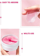 Peach Hexapeptide Eye Masks