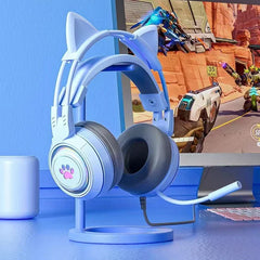 Cute Cat Ear Gaming Headphones