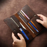 Horse Long Wallet Genuine Leather