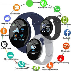 Xiaomi D18 Smartwatch Circular Color Screen Multiple Sports Modes Call Information Reminder Photo Taking Music Smart Bracelet