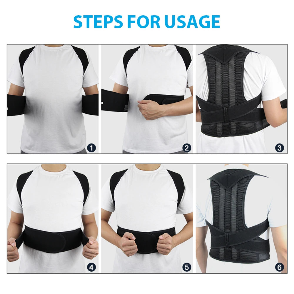 Invisible Upper Back Alignment System