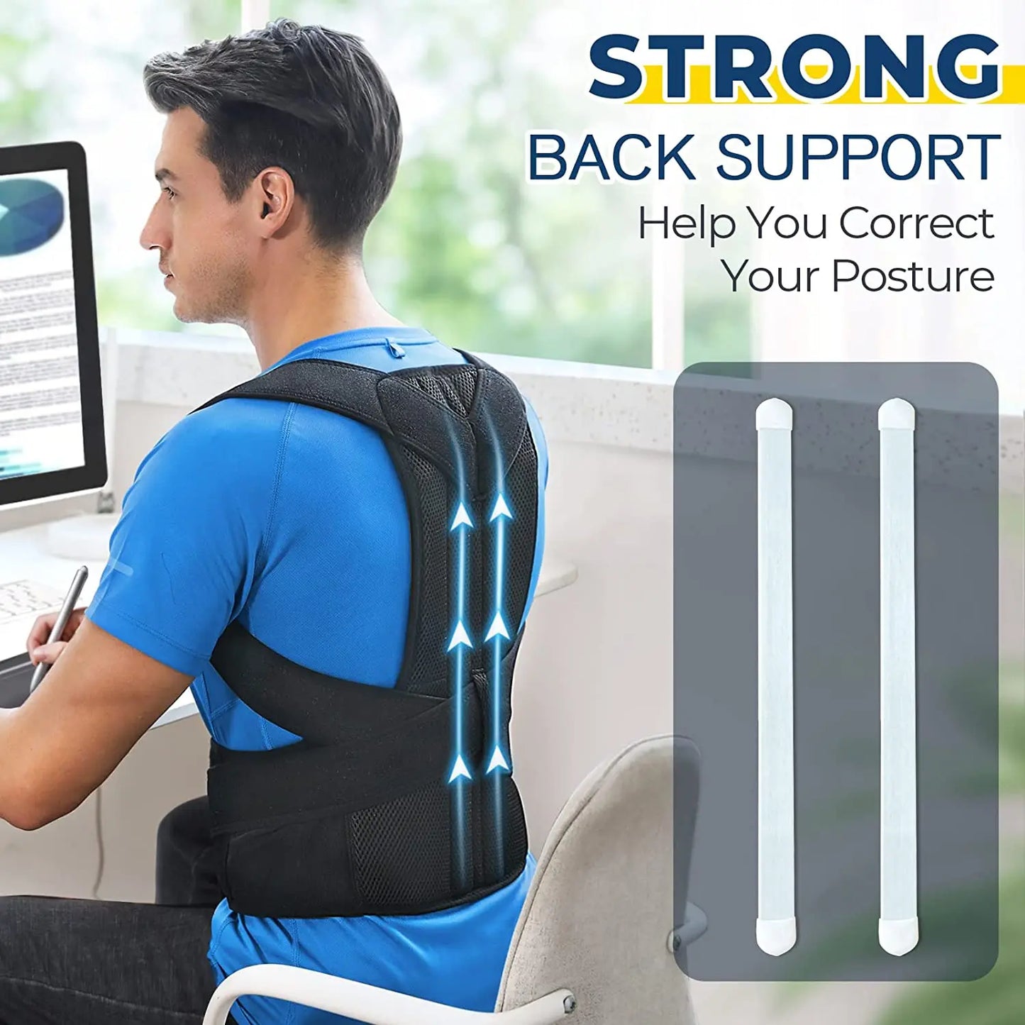 Invisible Upper Back Alignment System