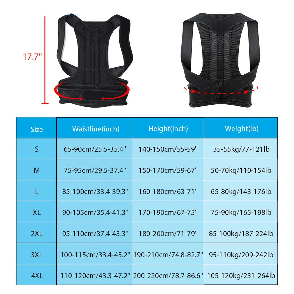 Invisible Upper Back Alignment System